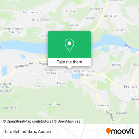 Life Behind Bars map