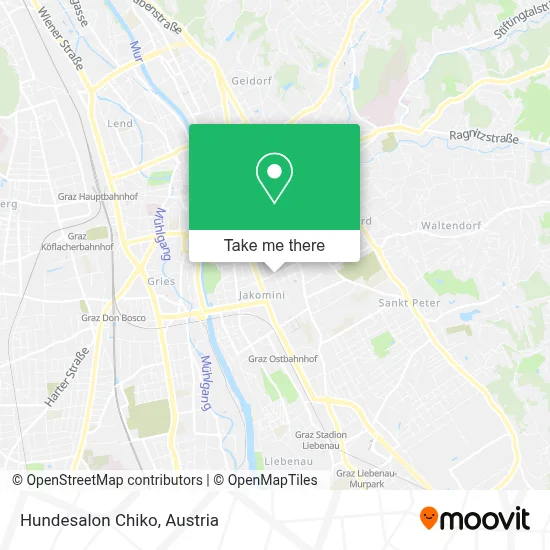 Hundesalon Chiko map