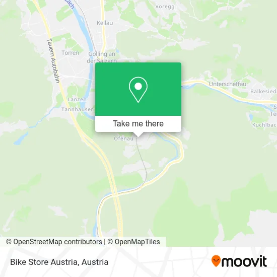 Bike Store Austria map