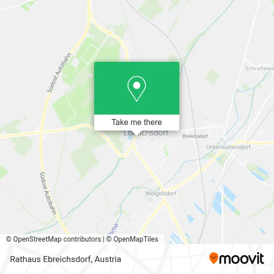Rathaus Ebreichsdorf map