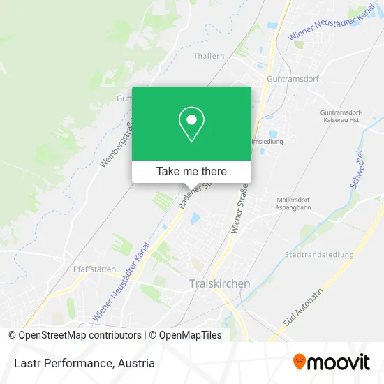 Lastr Performance map