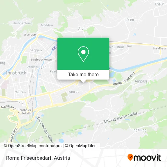 Roma Friseurbedarf map
