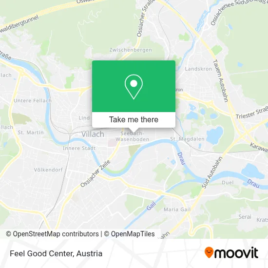 Feel Good Center map