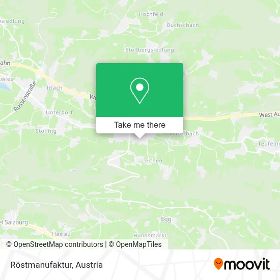 Röstmanufaktur map