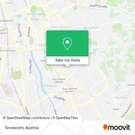 Snowcorn map