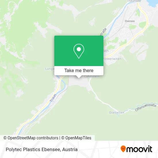 Polytec Plastics Ebensee map