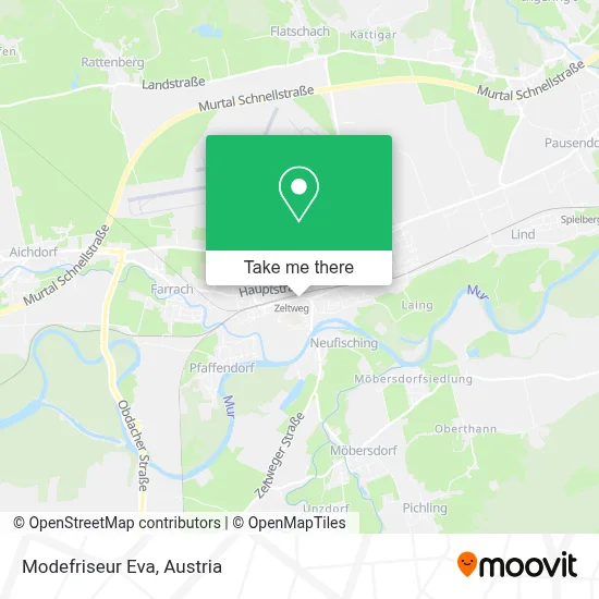 Modefriseur Eva map