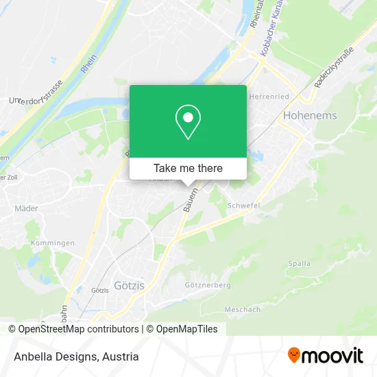 Anbella Designs map