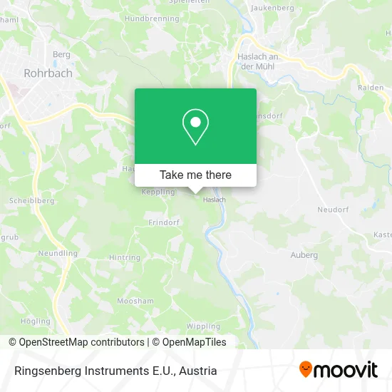 Ringsenberg Instruments E.U. map