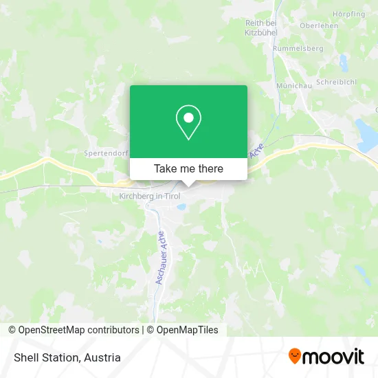 Shell Station map