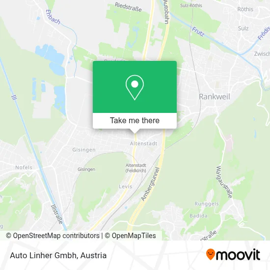 Auto Linher Gmbh map