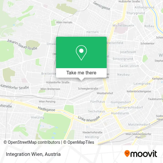 Integration Wien map