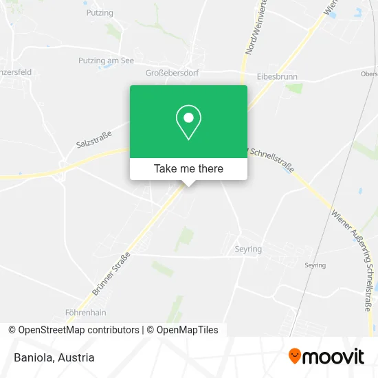 Baniola map