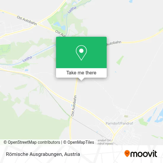 Römische Ausgrabungen map