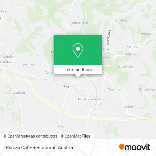 Piazza Cafe-Restaurant map