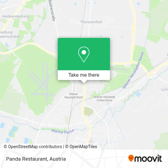 Panda Restaurant map