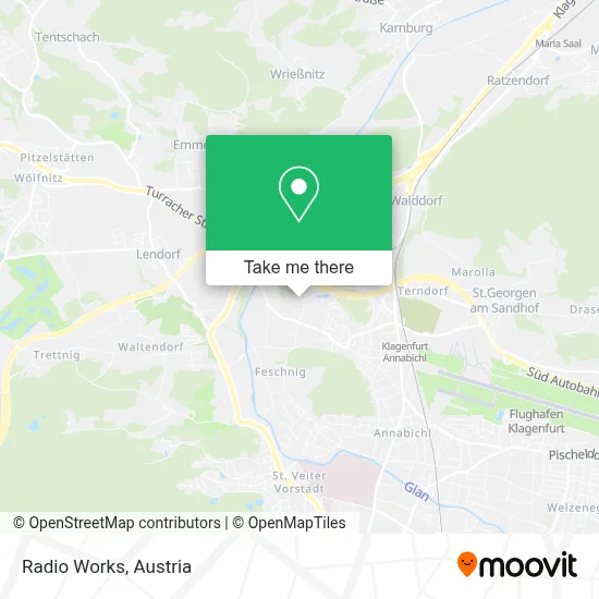 Radio Works map