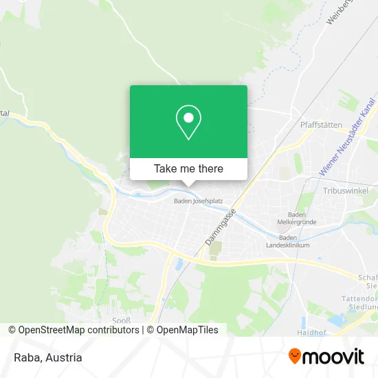Raba map