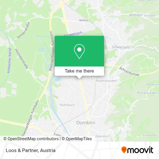 Loos & Partner map