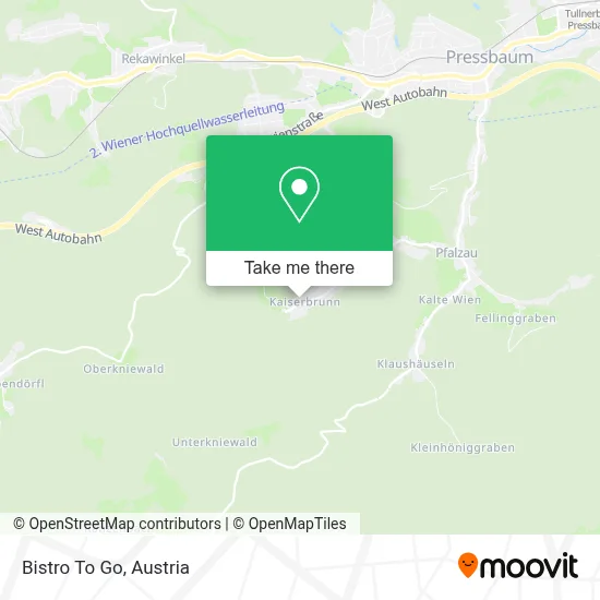 Bistro To Go map