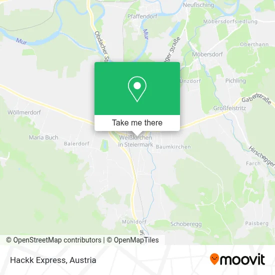 Hackk Express map