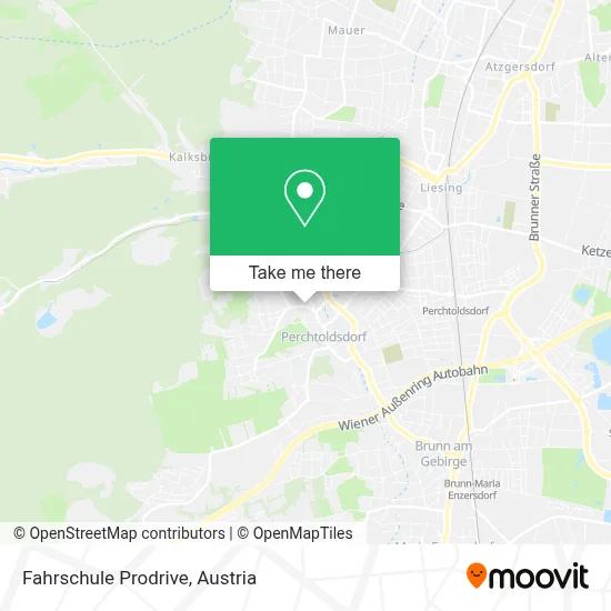 Fahrschule Prodrive map