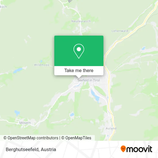 Berghutseefeld map