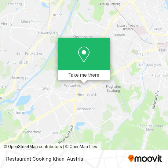 Restaurant Cooking Khan map