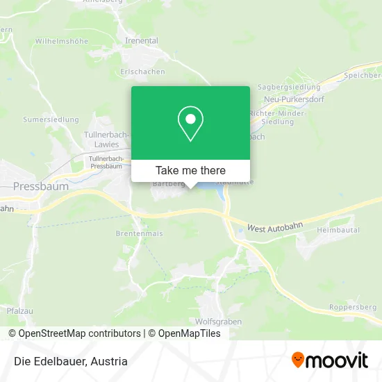 Die Edelbauer map
