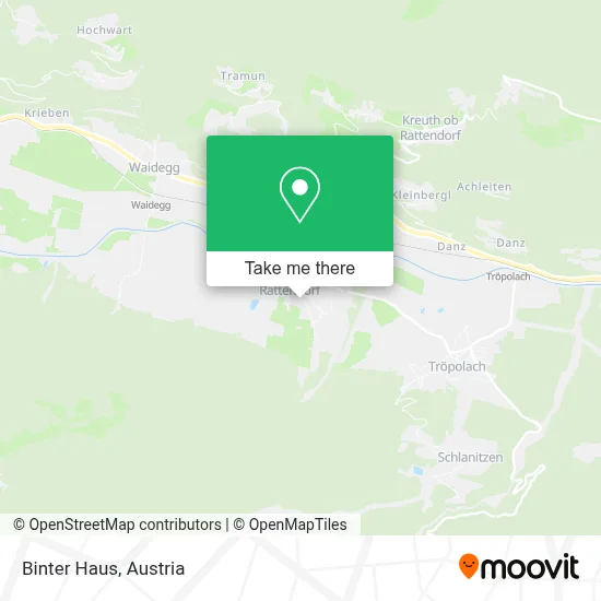 Binter Haus map