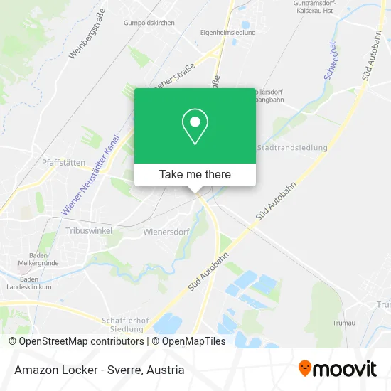 Amazon Locker - Sverre map