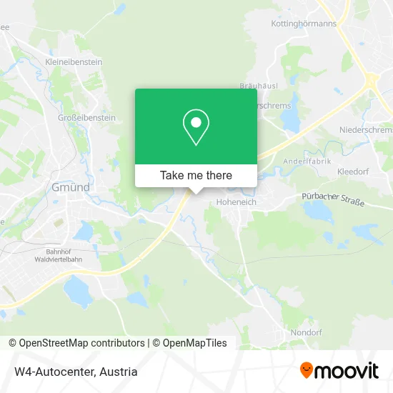 W4-Autocenter map