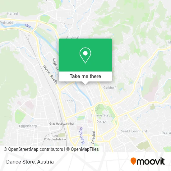 Dance Store map