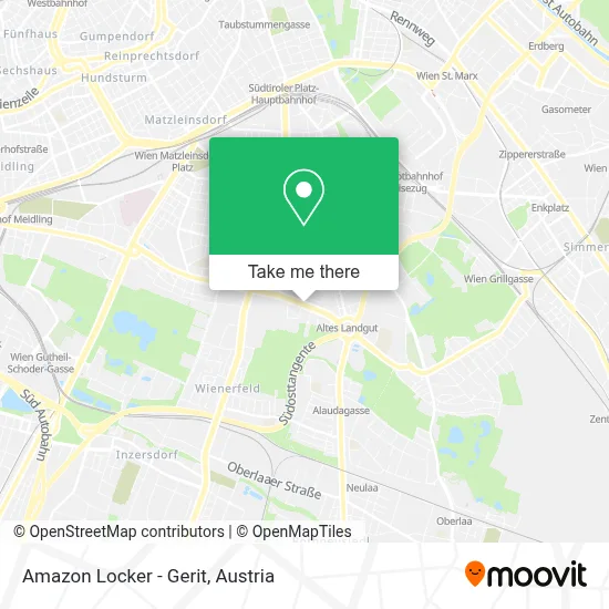 Amazon Locker - Gerit map