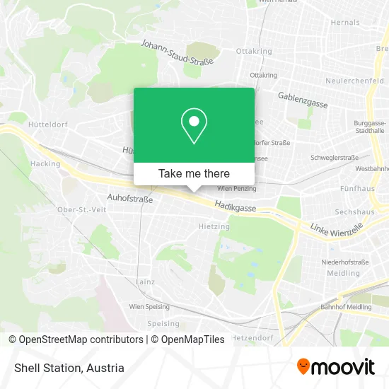 Shell Station map