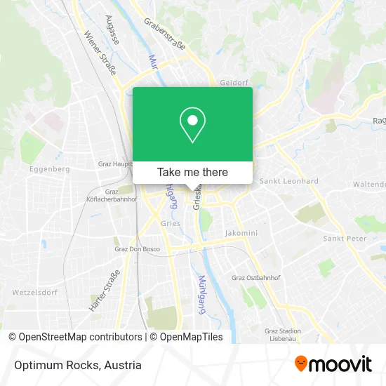 Optimum Rocks map
