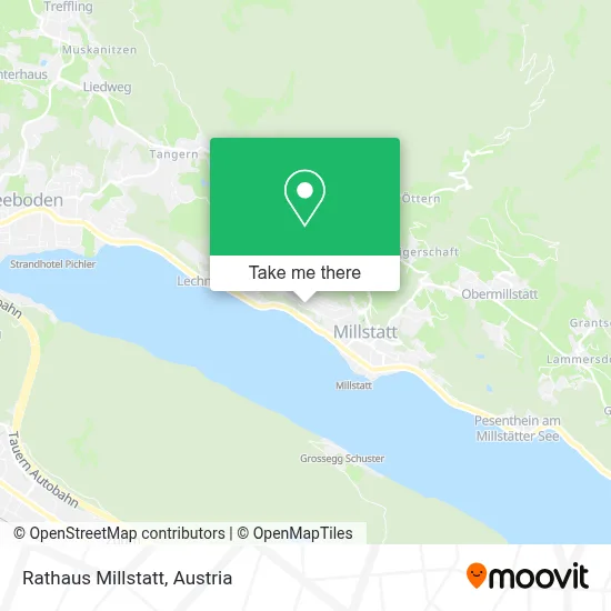 Rathaus Millstatt map