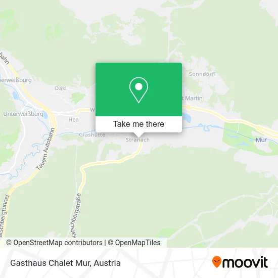 Gasthaus Chalet Mur map