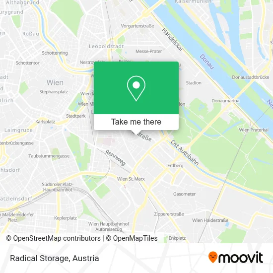 Radical Storage map