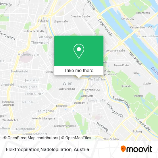 Elektroepilation,Nadelepilation map