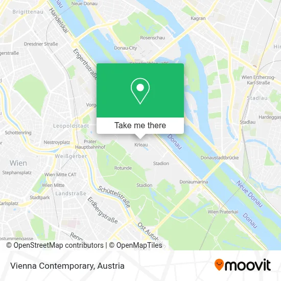 Vienna Contemporary map