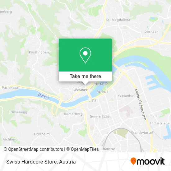 Swiss Hardcore Store map