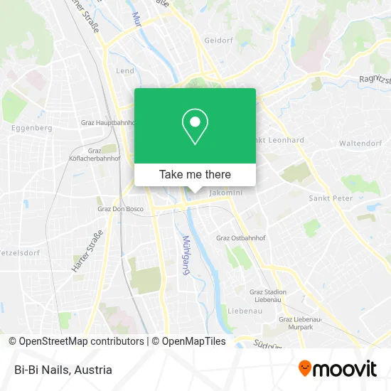 Bi-Bi Nails map
