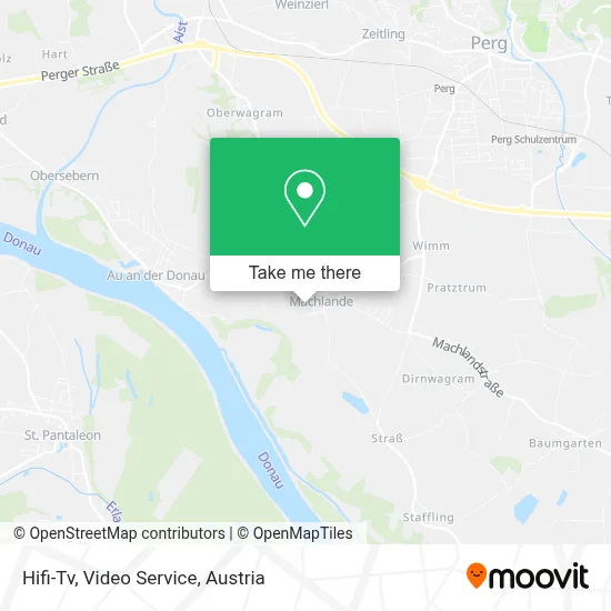 Hifi-Tv, Video Service map