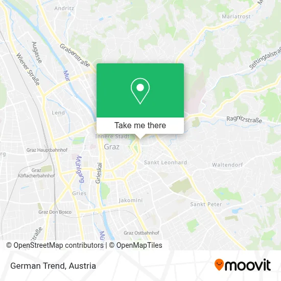 German Trend map