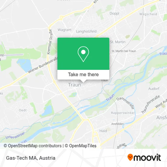 Gas-Tech MA map