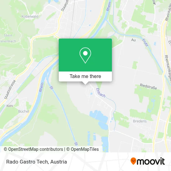 Rado Gastro Tech map