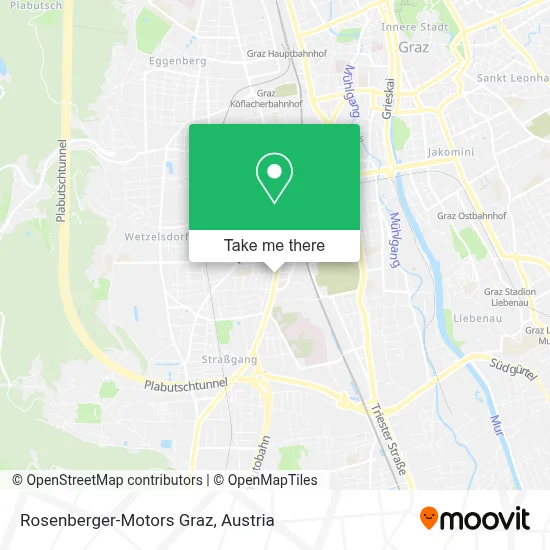 Rosenberger-Motors Graz map