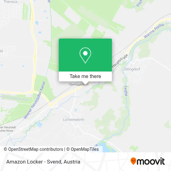 Amazon Locker - Svend map