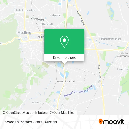 Sweden Bombs Store map